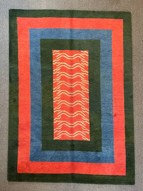 Tibetan Tiger Stripe 5'0 x 7'0