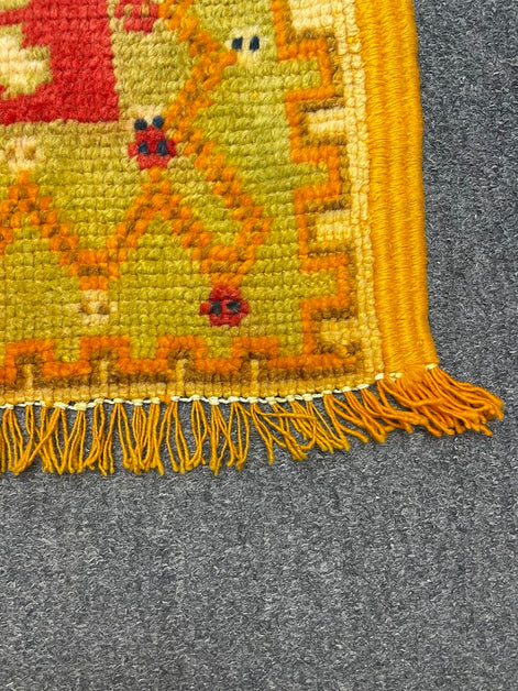 Antique Moroccan Pendant 4'8 x 7'10