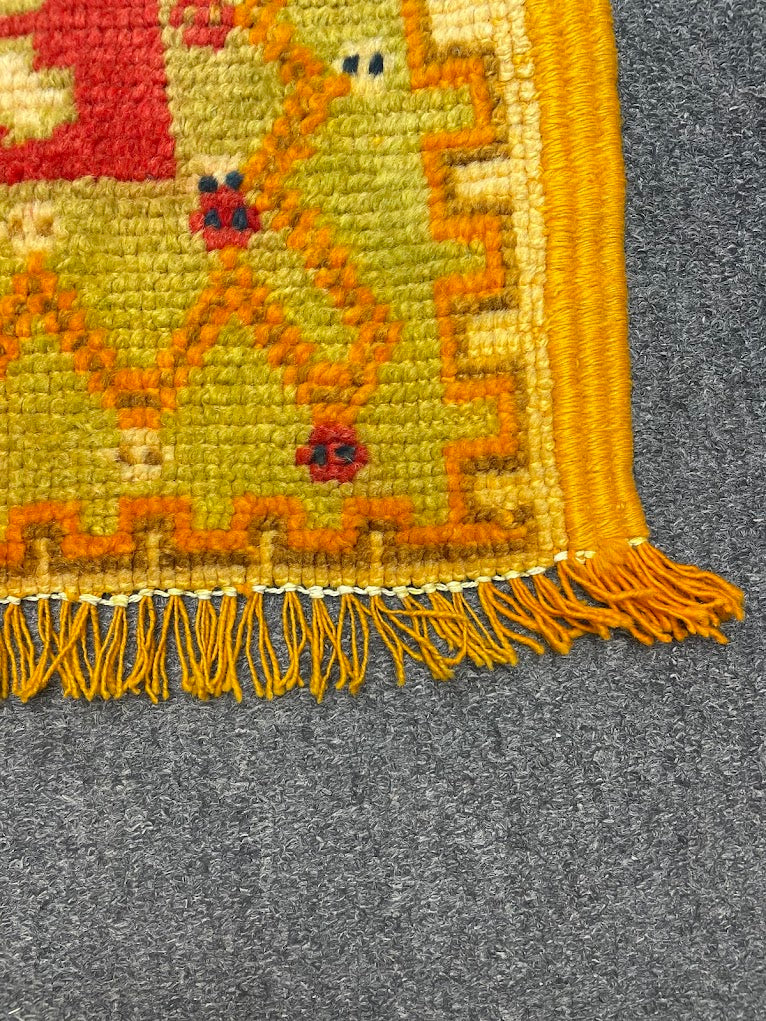 Antique Moroccan Pendant 4'8 x 7'10