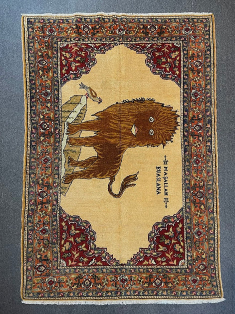 Turkish Lion Bunyen 4'5 x 6'7