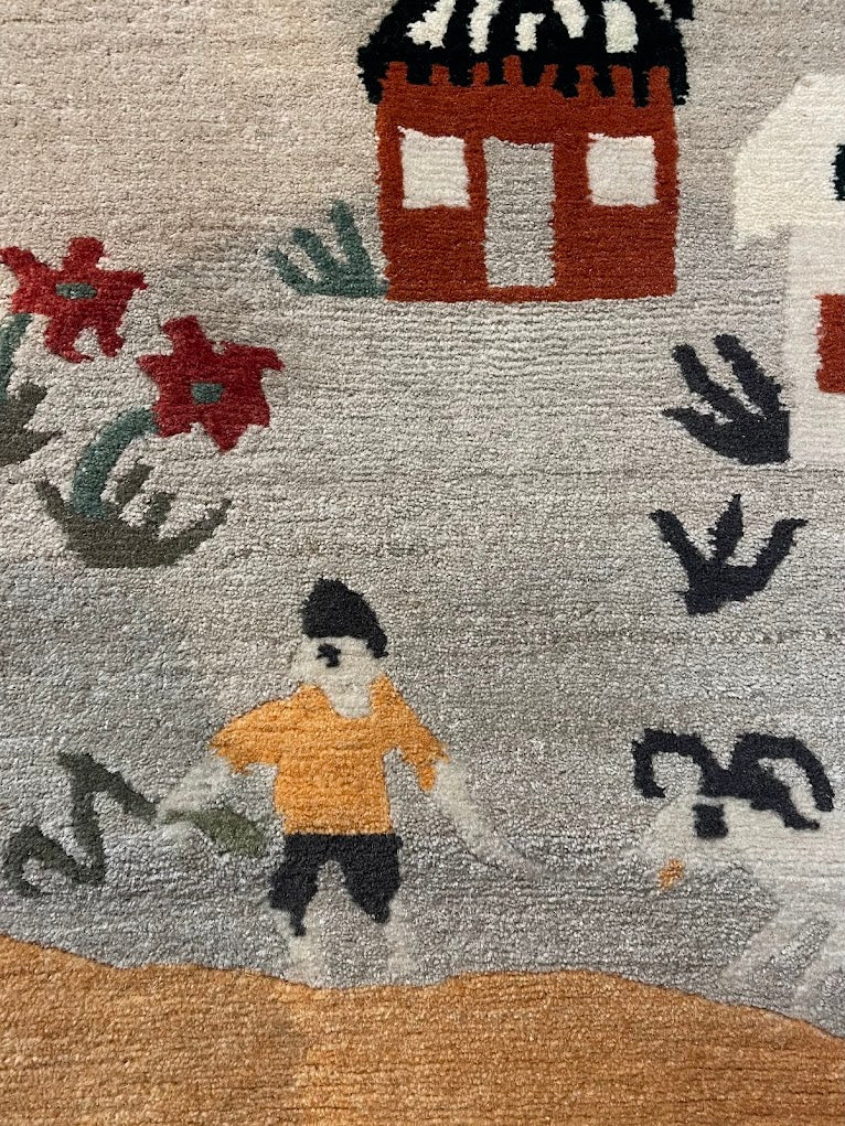 Tibetan Village 2'1 x 6'0