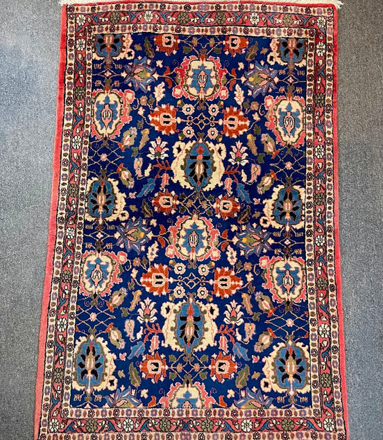 Floral Caucasian 3'4 x 5'1