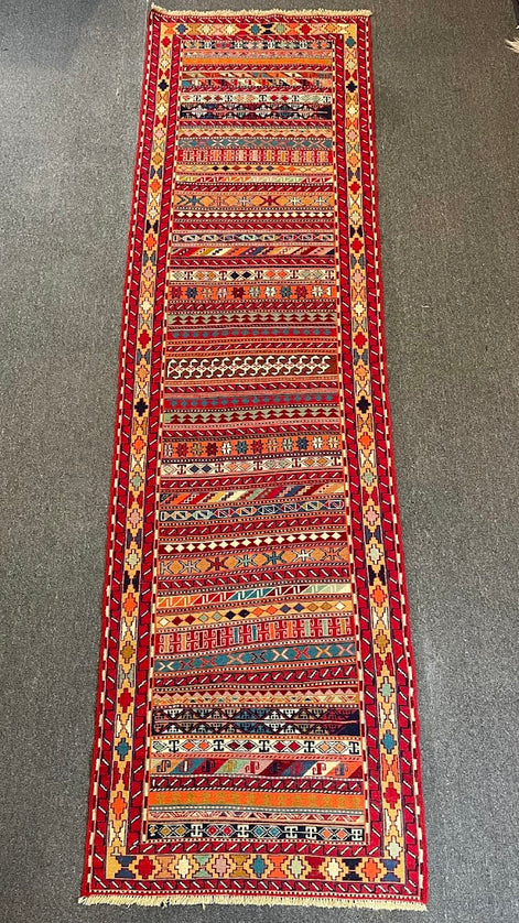 Iranian Shasavan Sumak 2'8 x 9'7