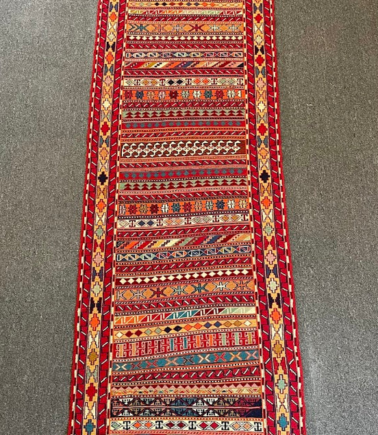 Iranian Shasavan Sumak 2'8 x 9'7
