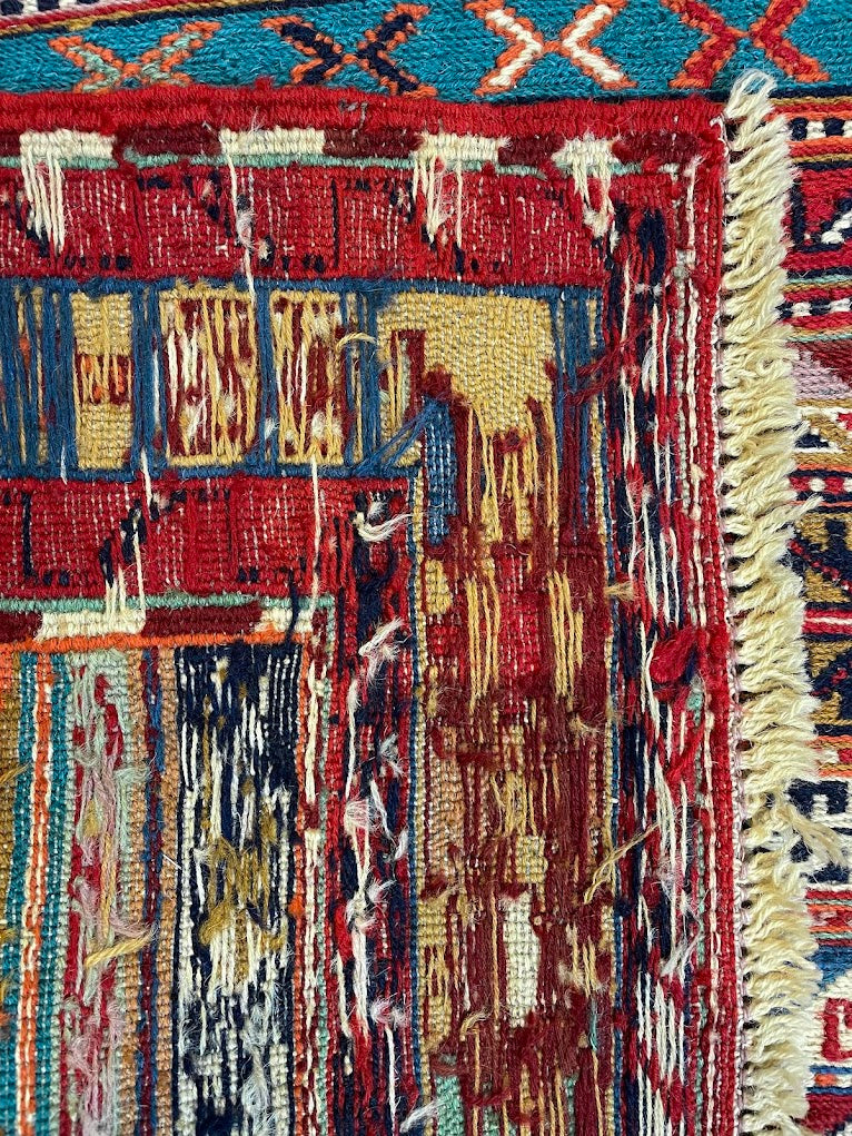 Iranian Shasavan Sumak 2'8 x 9'7