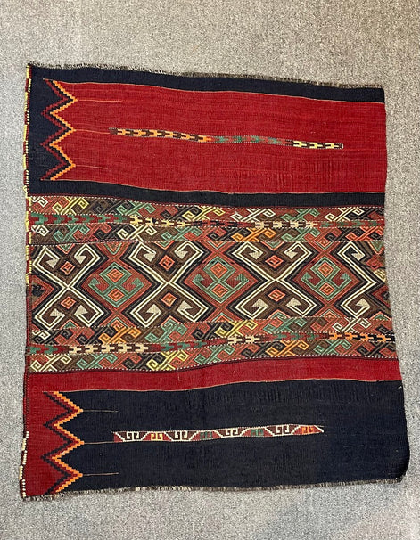 Turkish Sumak/Kilim Combo 3'3 x 3'8