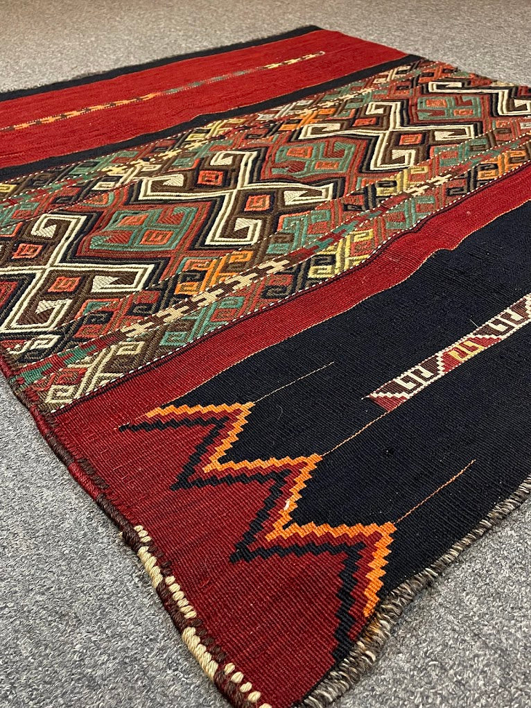 Turkish Sumak/Kilim Combo 3'3 x 3'8