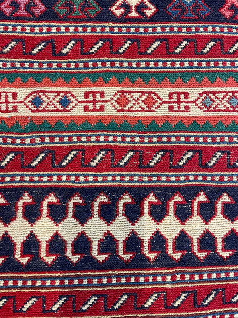 Iranian Shasavan Sumak 1'10 x 9'7