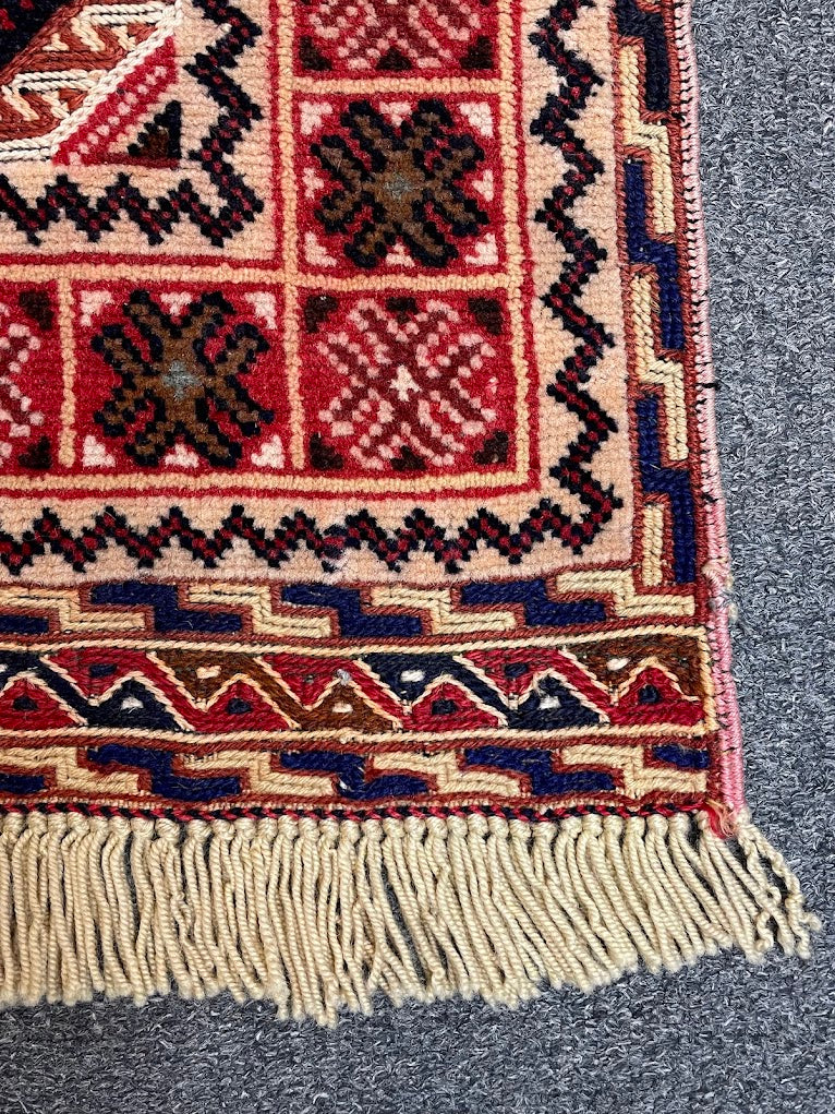 Afghan Maliki Sumak/Pile Combo 2'6 x 4'2