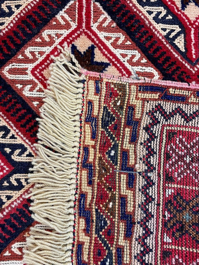 Afghan Maliki Sumak/Pile Combo 2'6 x 4'2