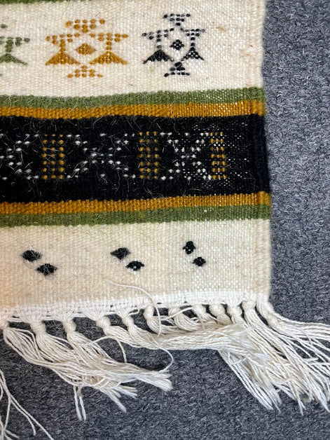 Striped Geometric Turkish Cicim 2'3 x 4'8