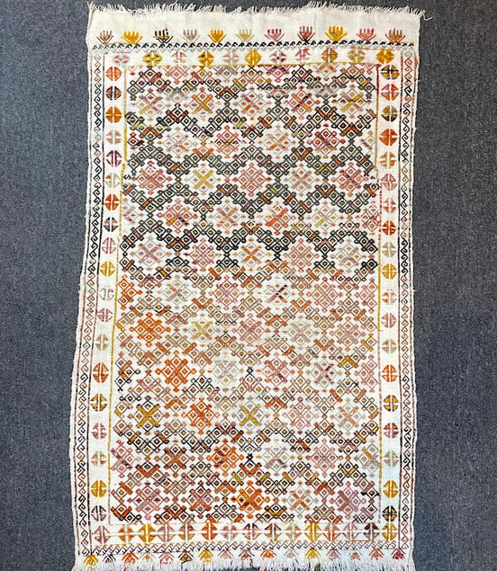 Geometric Turkish Cicim 2'6 x 4'1