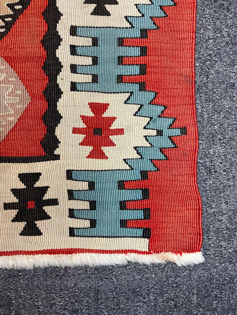 Antique Bosnian Sarkoy Kilim 2'5 x 4'8