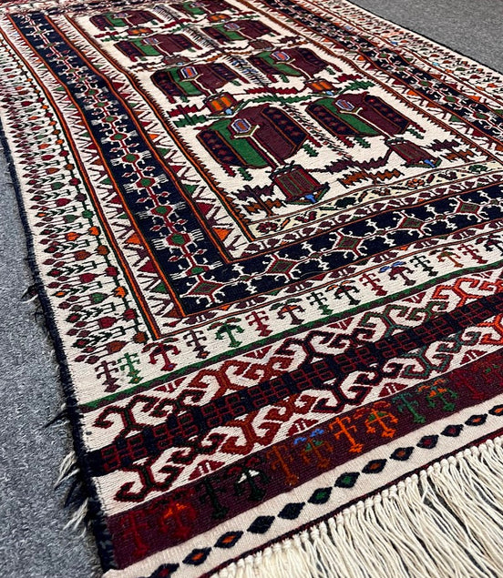 Afghan Maliki Sumak 2'6 x 4'7