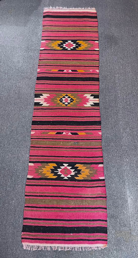 Syrian Kilim 2'4 x 9'3