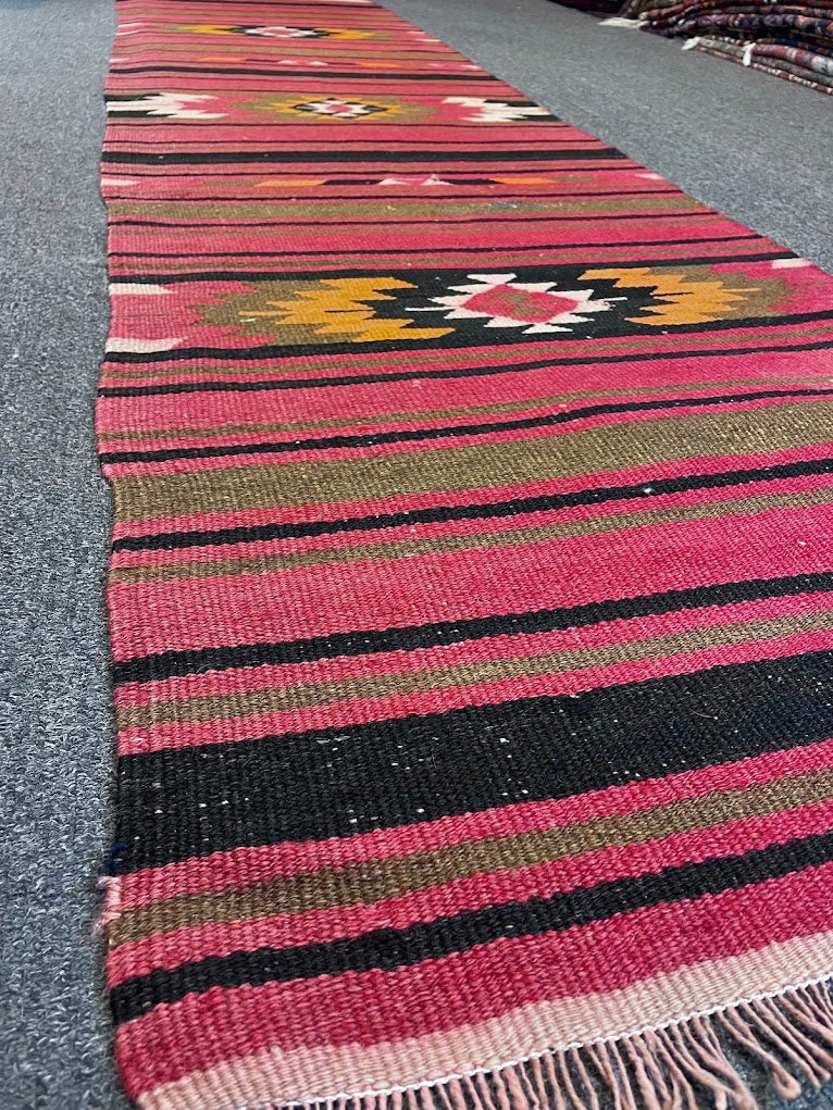 Syrian Kilim 2'4 x 9'3
