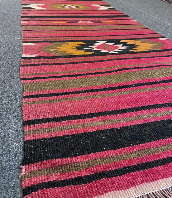 Syrian Kilim 2'4 x 9'3