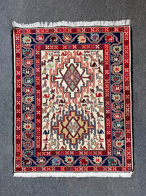 Iranian Animal Sumak 2'8 x 3'2