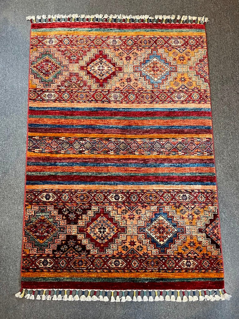 Transitional Hazara 3'5 x 4'10