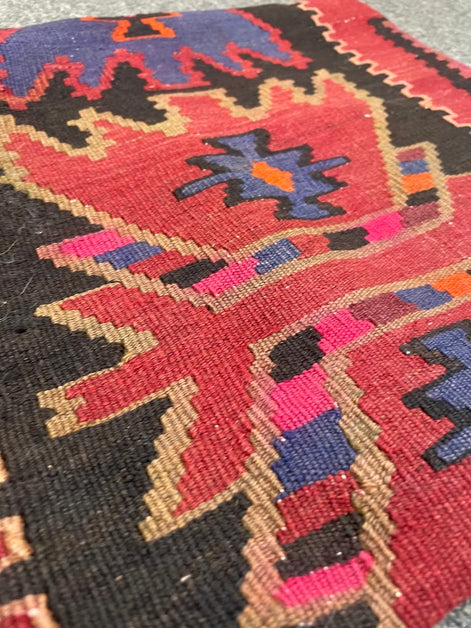 Turkish Kilim Pillow 16x16