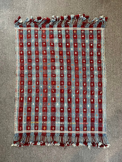 Vintage Turkish Cicim 3'3 x 4'6