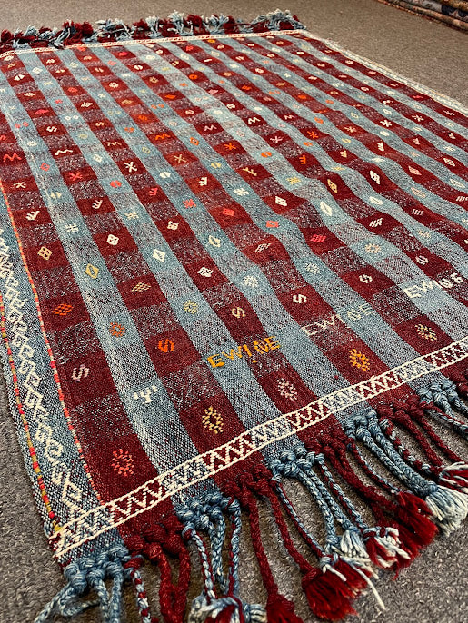 Vintage Turkish Cicim 3'3 x 4'6