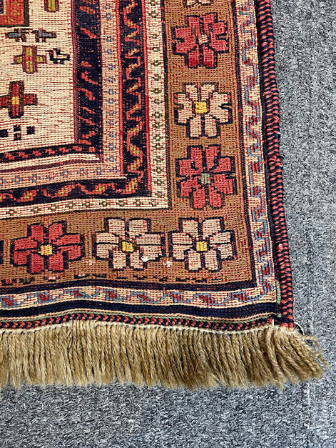 Vintage Iranian Sumak 3'0 x 3'3