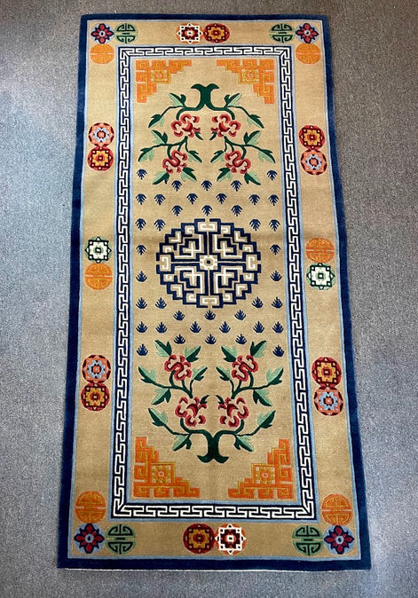 Tibetan Double Dorjee 3'0 x 6'3