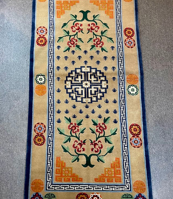 Tibetan Double Dorjee 3'0 x 6'3