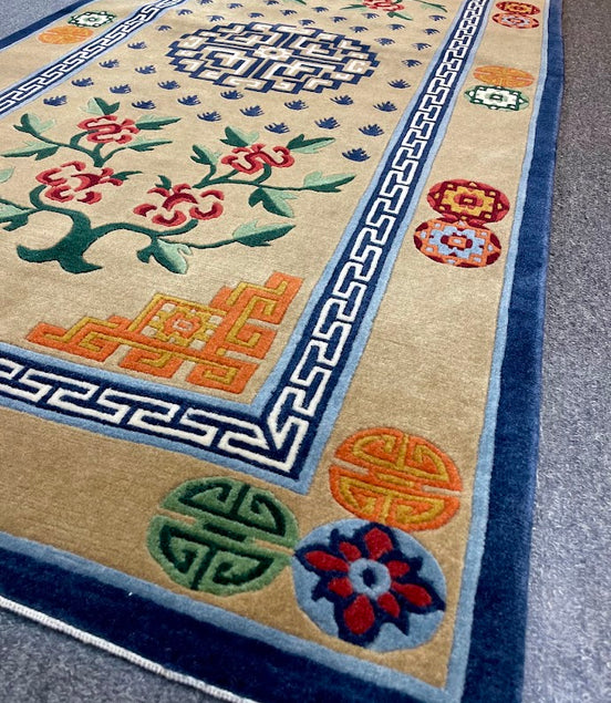 Tibetan Double Dorjee 3'0 x 6'3
