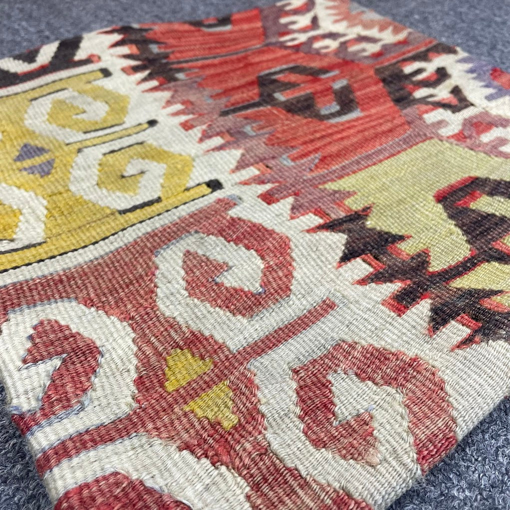 Turkish Kilim Pillow 16x16