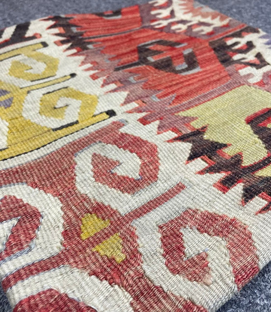 Turkish Kilim Pillow 16x16