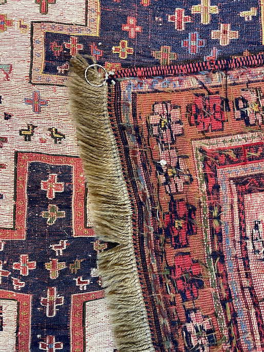 Vintage Iranian Sumak 3'0 x 3'3