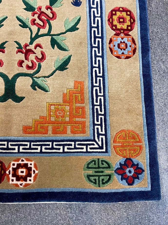 Tibetan Double Dorjee 3'0 x 6'3
