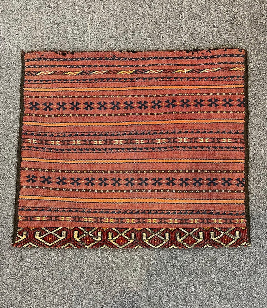 Uzbek Kilim Grain Bag 1'7 x 1'10