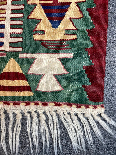 Vintage Nuzumu Kilim 2'11 x 3'2