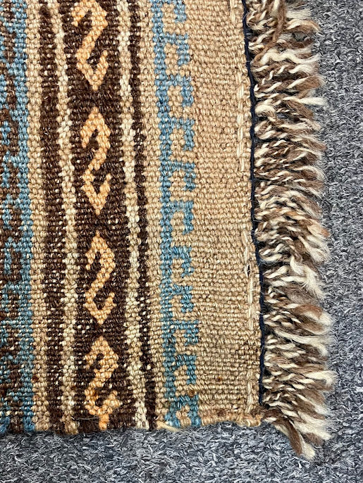 Vintage Afghan Kilim 1'8 x 2'1