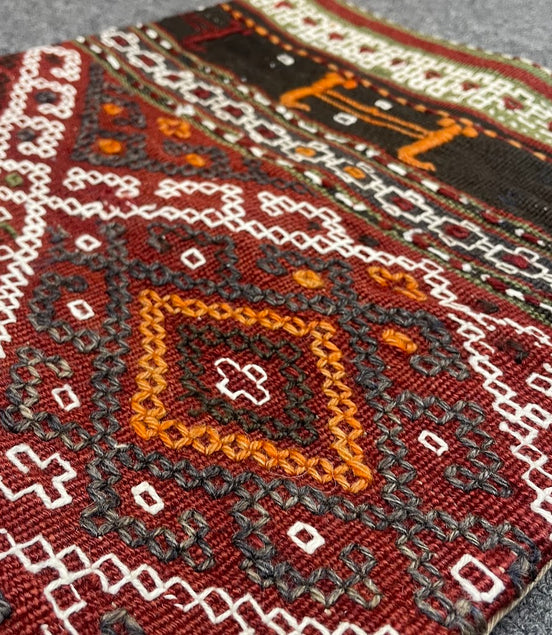 Turkish Cicim Pillow 16x16