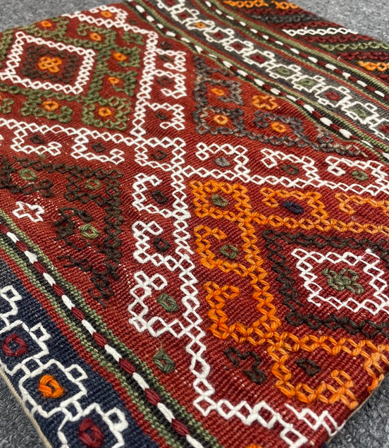 Turkish Cicim Pillow 16x16