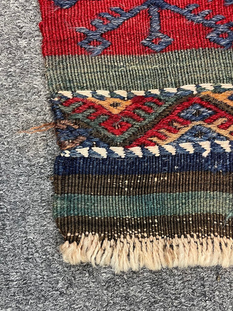 Striped Turkish Cicim 2'5 x 3'1