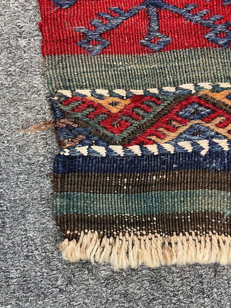 Striped Turkish Cicim 2'5 x 3'1