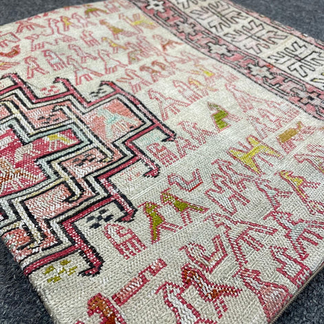 Iranian Sumak Pillow 16x16