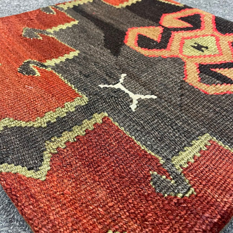 Turkish Kilim Pillow 16x16