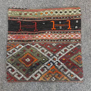 Turkish Cicim Pillow 16x16
