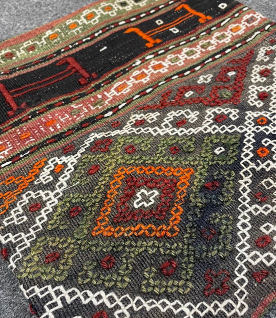 Turkish Cicim Pillow 16x16