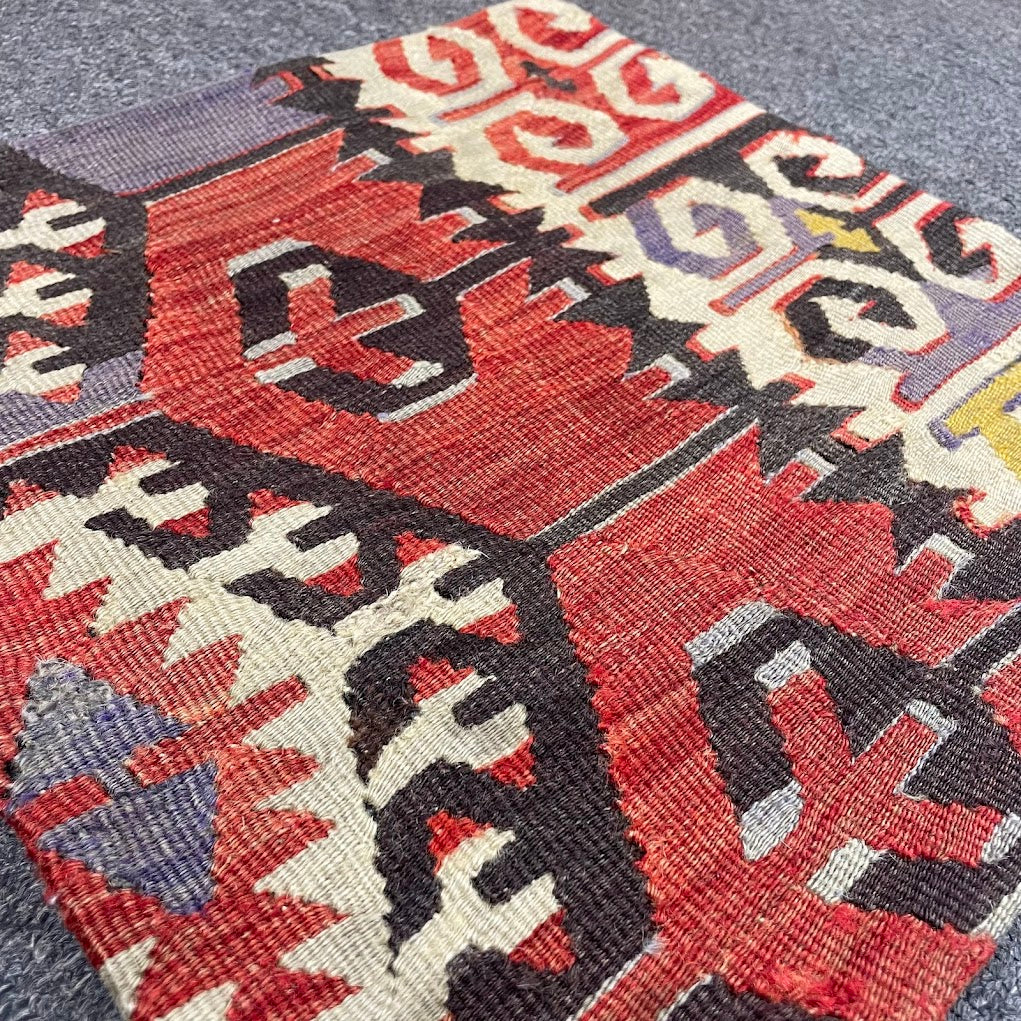 Turkish Kilim Pillow 16x16