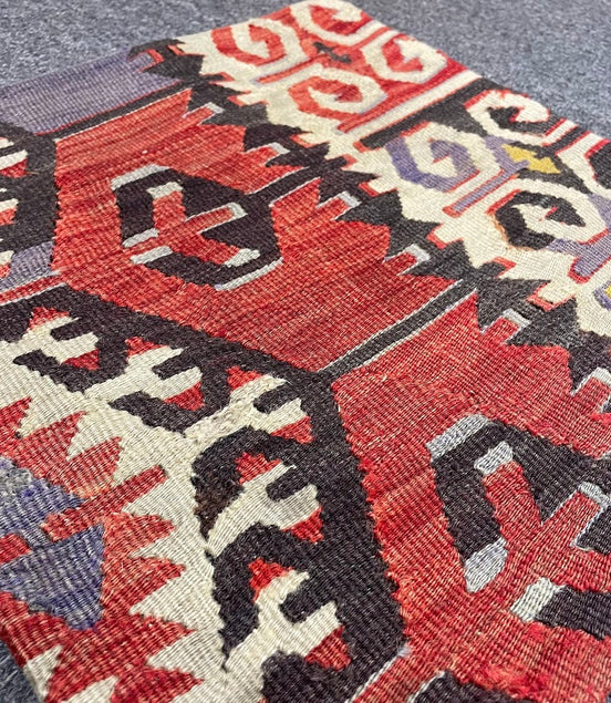 Turkish Kilim Pillow 16x16