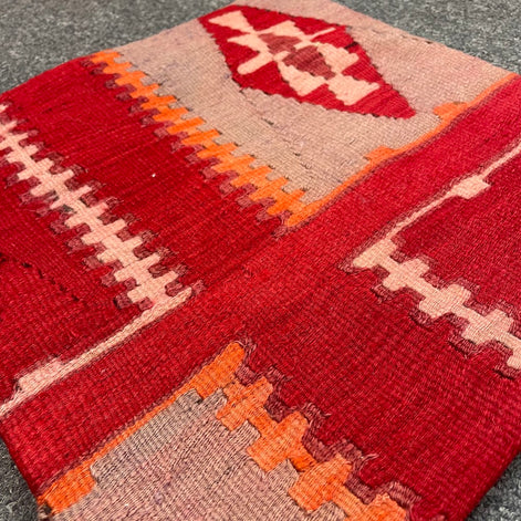 Turkish Kilim Pillow 16x16