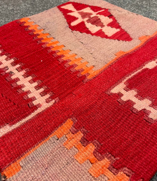 Turkish Kilim Pillow 16x16