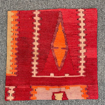 Turkish Kilim Pillow 16x16
